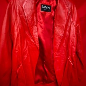 Red Leather Jacket